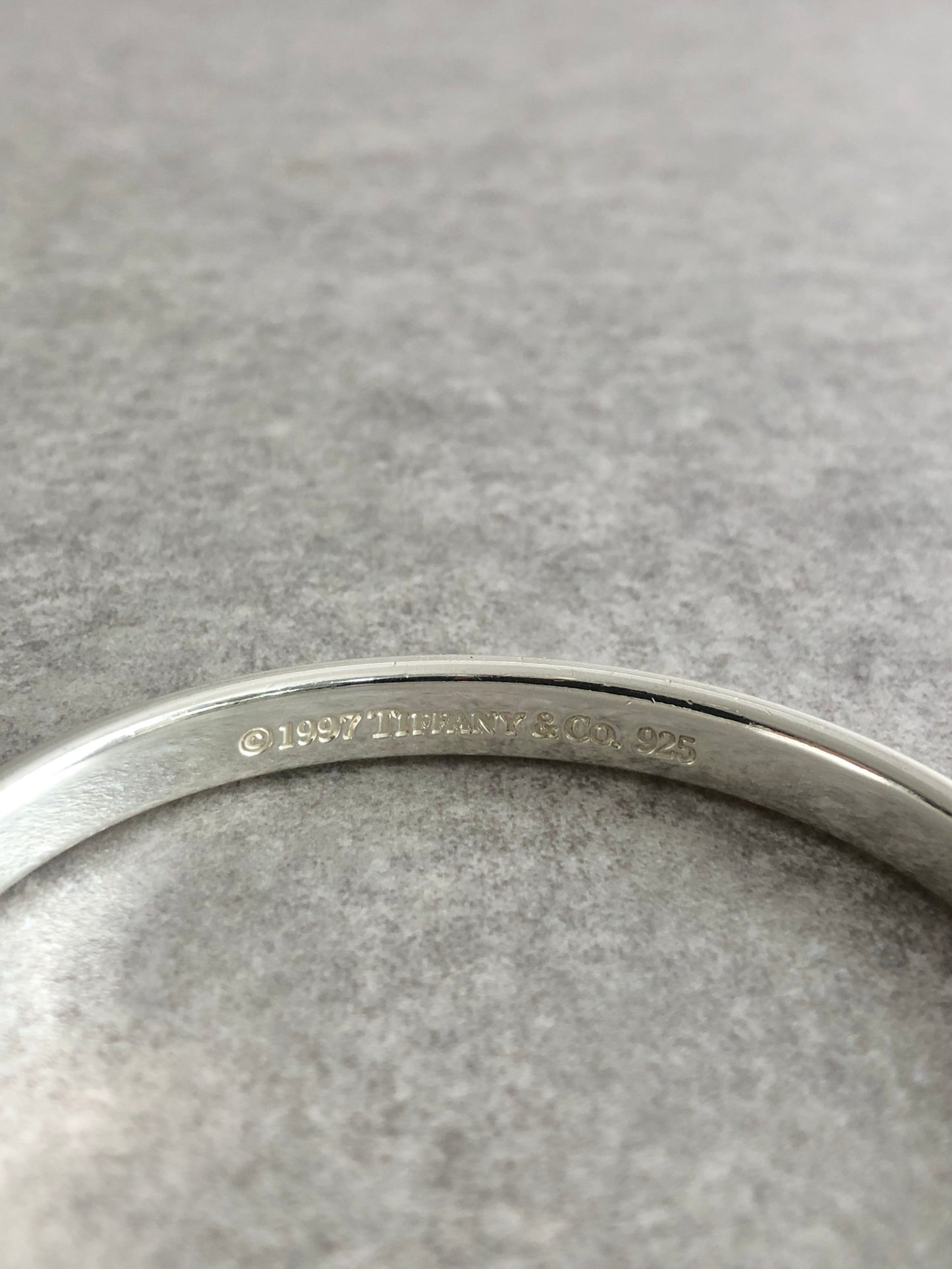 Tiffany & Co. SILVER925 Bangle Silver Vintage ne53sz