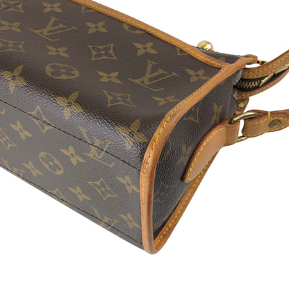LOUIS VUITTON Monogram Shoulder bag Brown M40009 Vintage ebiiea