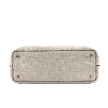 LOEWE Logo Handbag Ivory Vintage caebiw