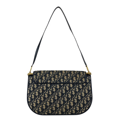 Christian Dior Trotter Shoulder bag Navy Vintage 2xwr2a