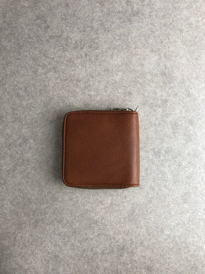 LOEWE Logo Embossed Folded Wallet Brown Vintage 8jjfbt