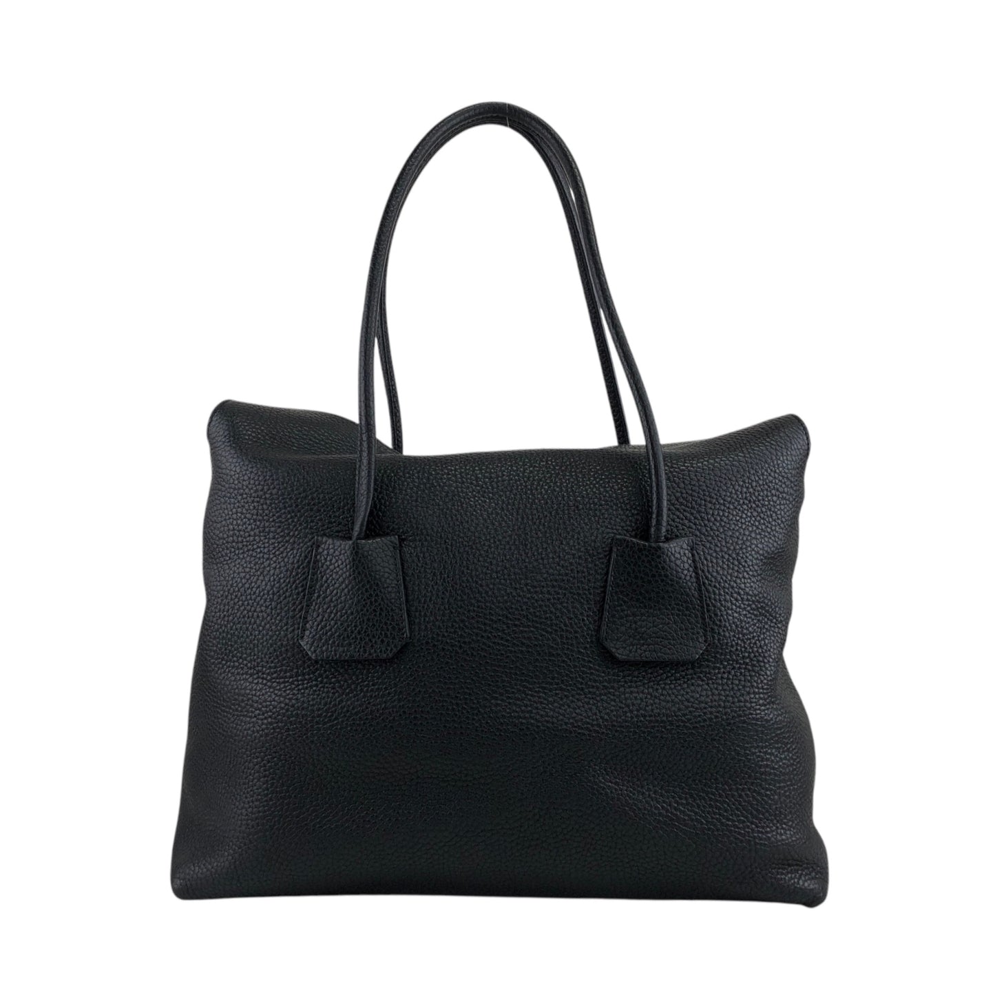 BURBERRY Logo Totebag Black Vintage u4ezwe