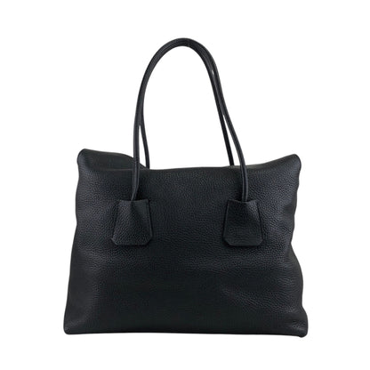 BURBERRY Logo Totebag Black Vintage u4ezwe