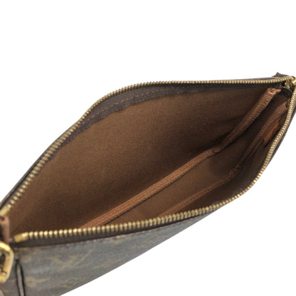 LOUIS VUITTON Monogram Handbag Brown M51980 Vintage vct2e6