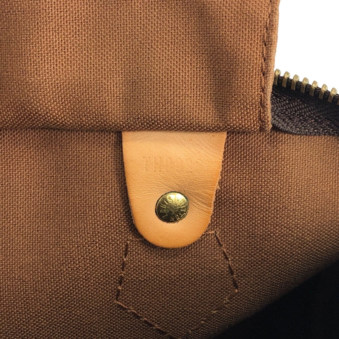 LOUIS VUITTON Monogram Speedy30 Small Boston bag Handbag Brown M41526 Vintage cdk84f