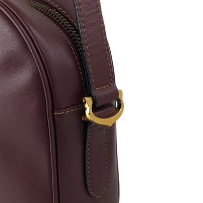 Cartier Logo Shoulder bag Bordeaux Vintage mvp2iy