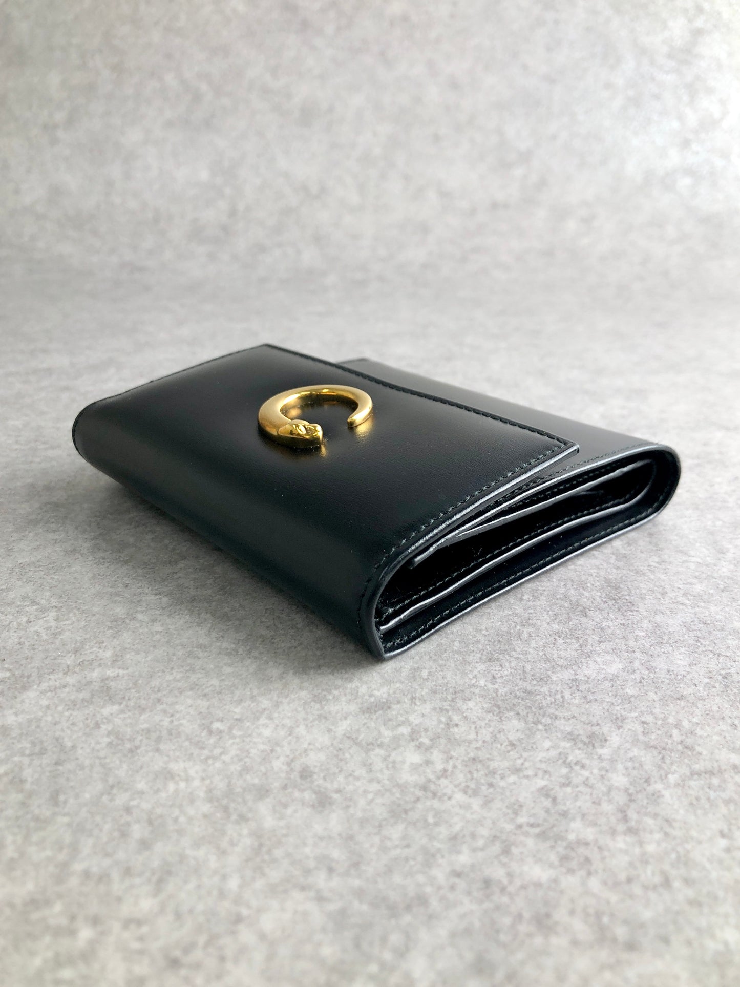 Cartier Folded Wallet Black Vintage rp5ee6