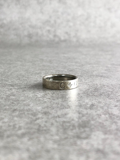 CELINE Ring Silver Vintage a56ptn
