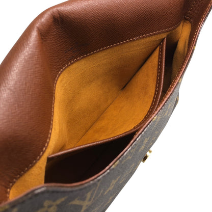 LOUIS VUITTON Monogram 單肩包 棕色 復古 ir4uvs