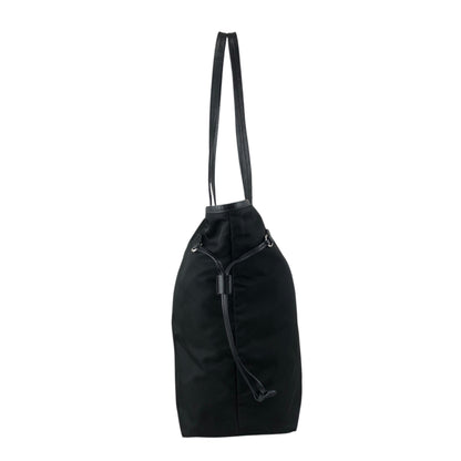 PRADA Logo Totebag Black Vintage tv4u47
