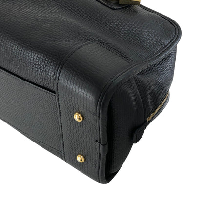 LOEWE Amazona28 Anagram Handbag Boston bag Black Vintage n43dbr