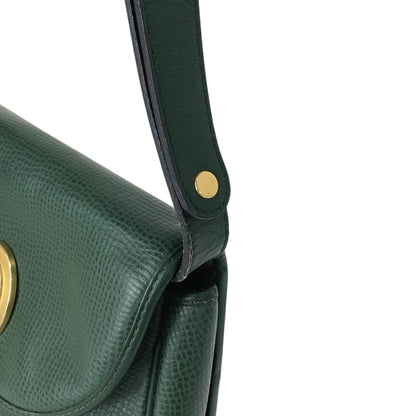 Christian Dior CD Logo Shoulder bag Green Vintage gi6xyr