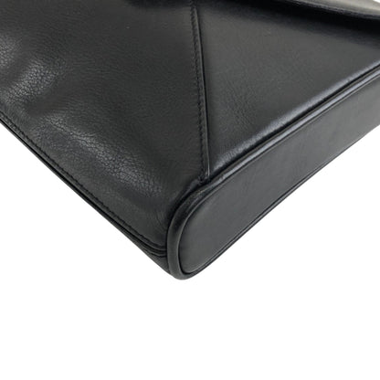 CELINE Triomphe Shoulder bag Black Vintage y7xmc7