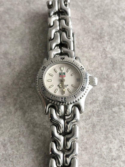 TAG HEUER Watch Silver S99.008 Vintage brgby6