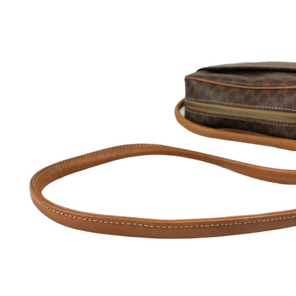 CELINE Macadam Shoulder bag Brown Vintage 6yth7d