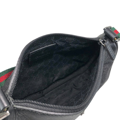 GUCCI Sherry Line Handbag Black Vintage zbzjgu