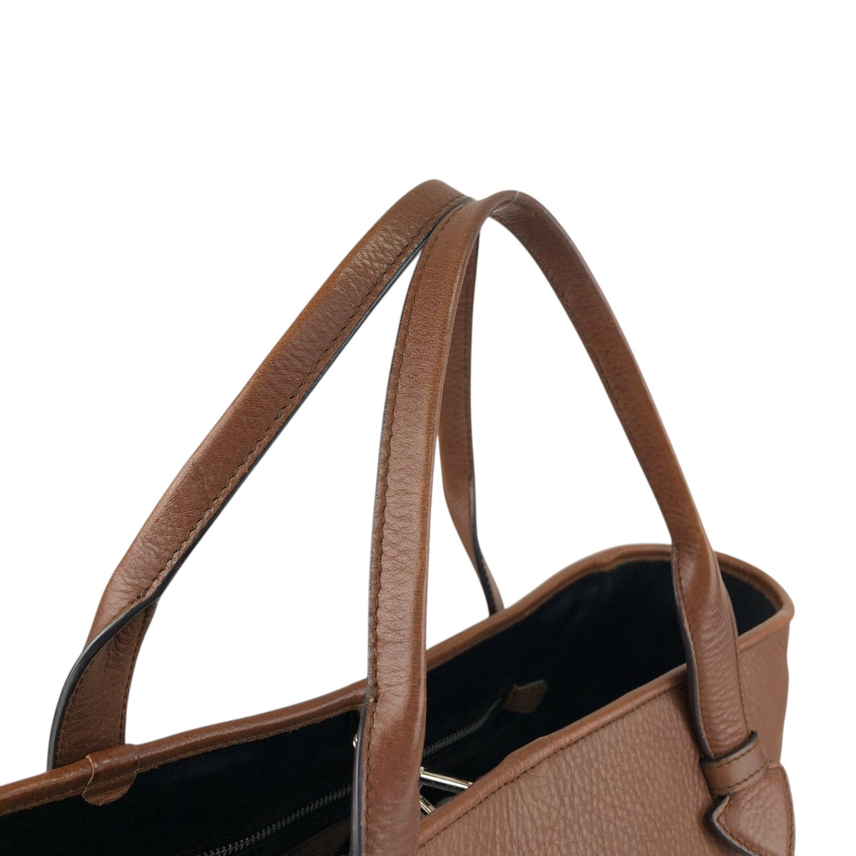 LOEWE Logo Embossed Totebag Brown Vintage 8s4u5v