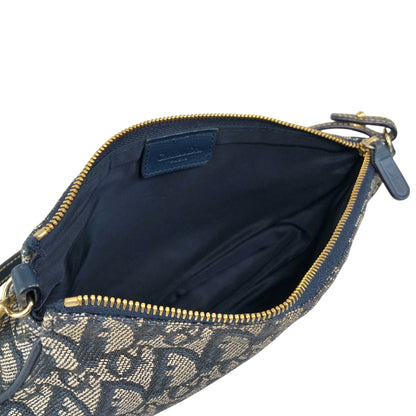 Christian Dior Trotter Shoulder bag Navy Vintage rdybbf