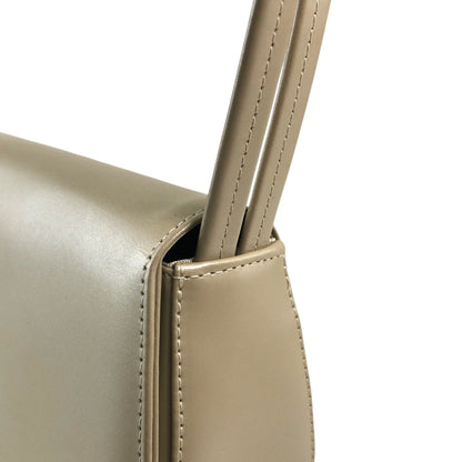 GIVENCHY Logo Handbag Beige Vintage f832t4