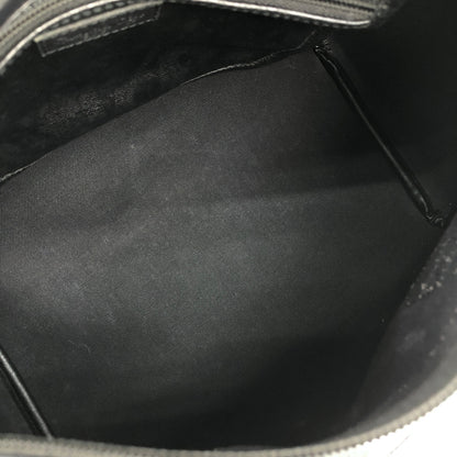 Christian Dior Trotter PVC 皮革手提波士頓包黑色復古 kg8k3x 