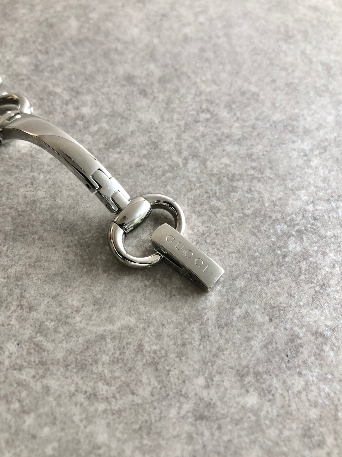 GUCCI Watch Silver Vintage yeefww