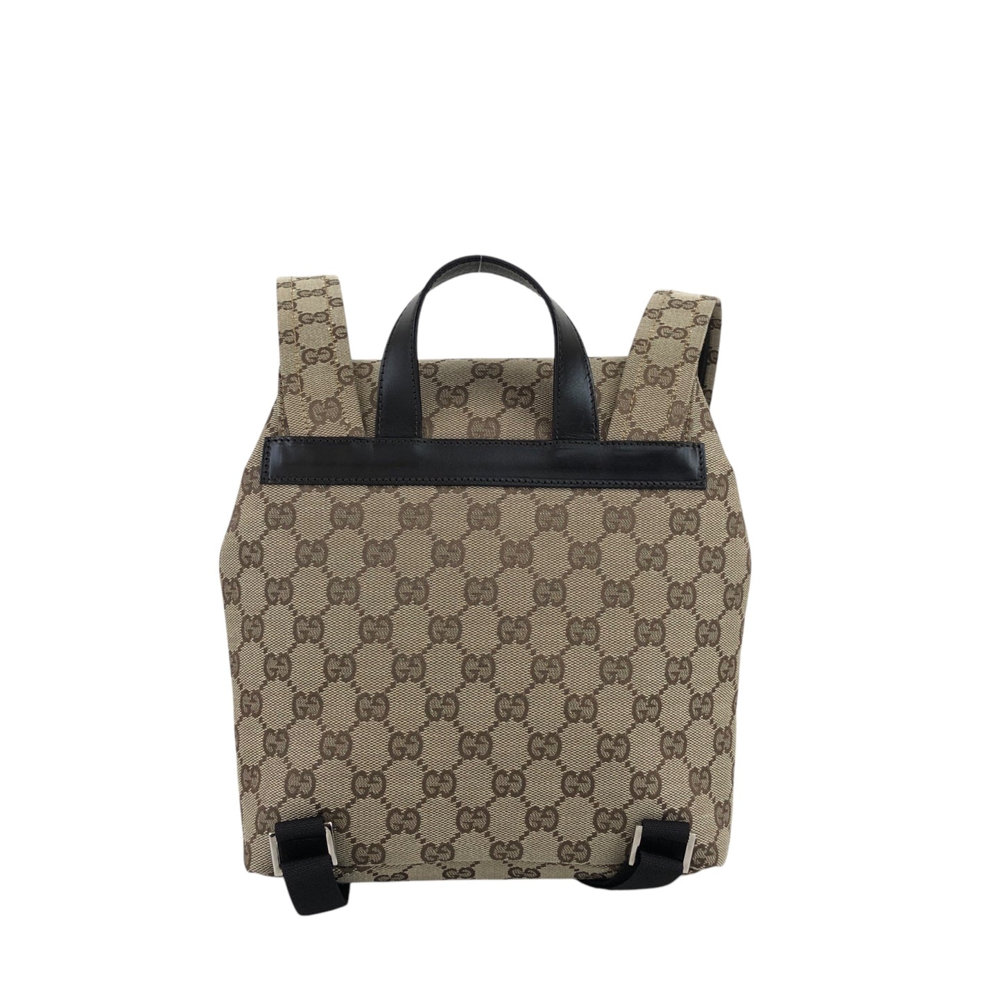 GUCCI GG Canvas Backpack Beige Vintage zj85nr