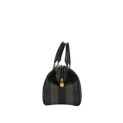 FENDI Pecan Two-way Small Boston bag Shoulder bag Brown Vintage fw8ie6