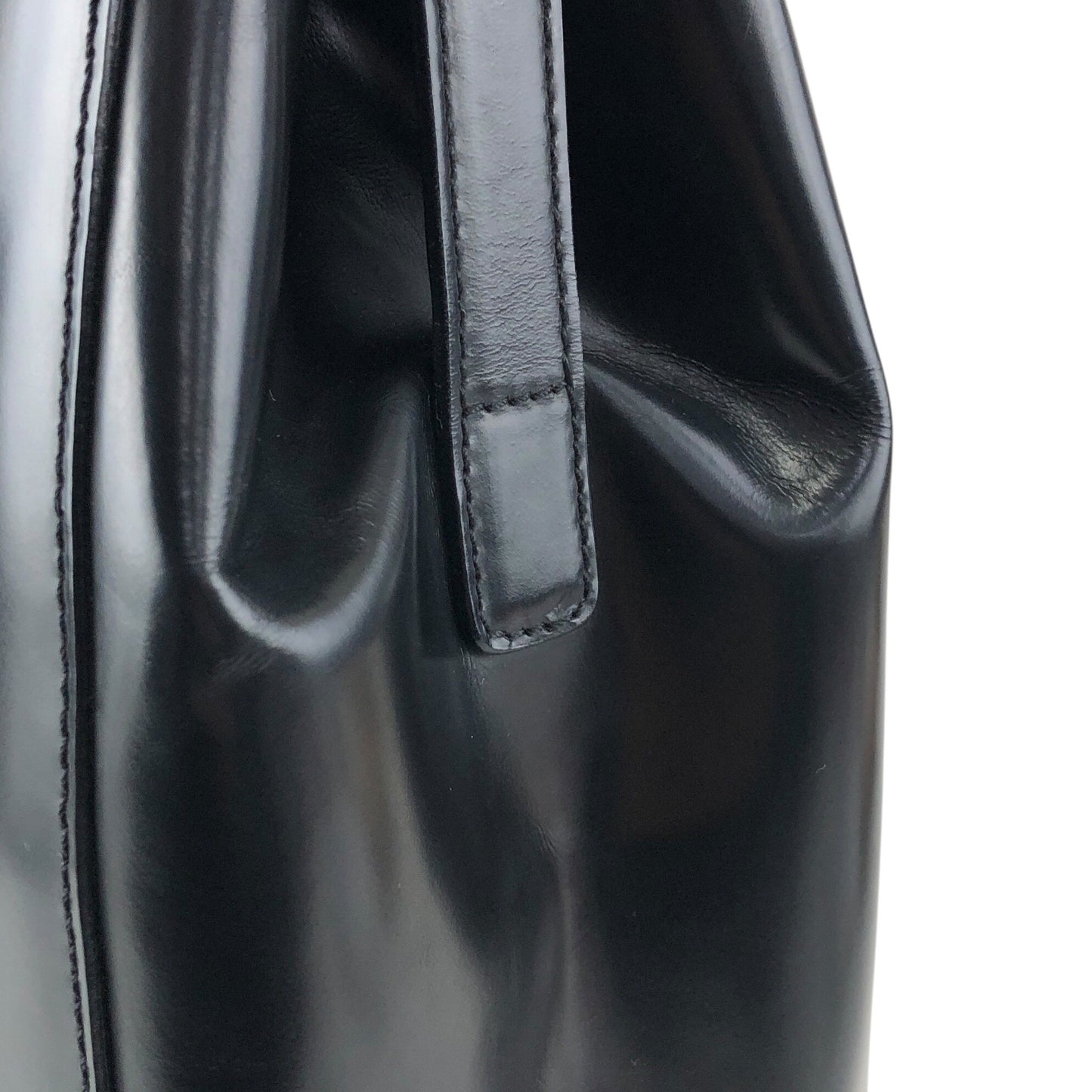 CELINE Starball Shoulder bag Black Vintage eay7uv