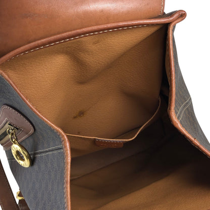 CELINE Macadam Charm Backpack Brown Vintage jz6ee6