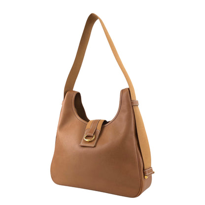 HERMES Shoulder bag Camel Vintage 7u7pah