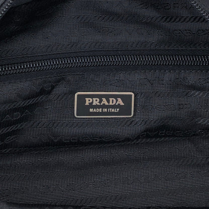 PRADA Tessuto Triangle Logo Totebag Black Vintage mbeuzk