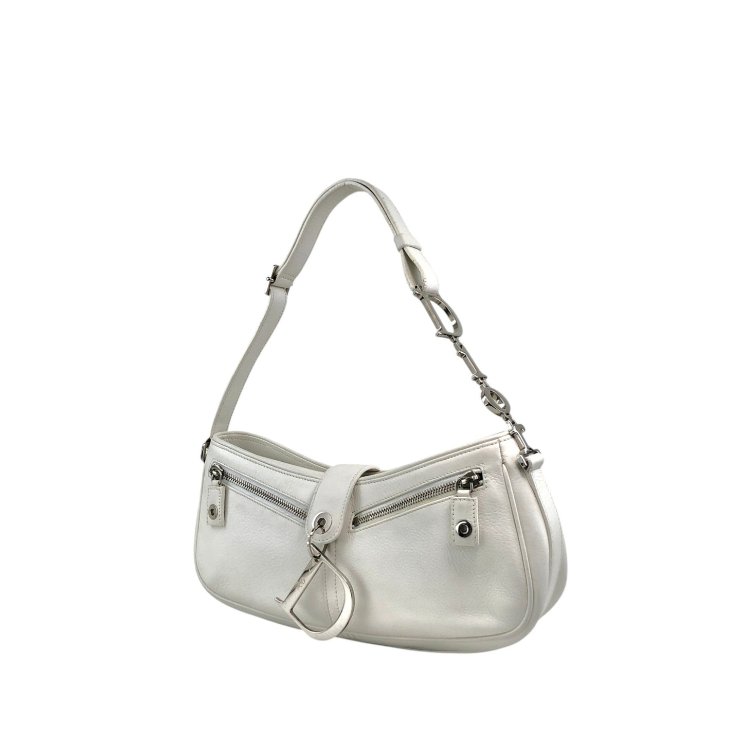 Christian Dior Shoulder bag White Vintage 8te7iw