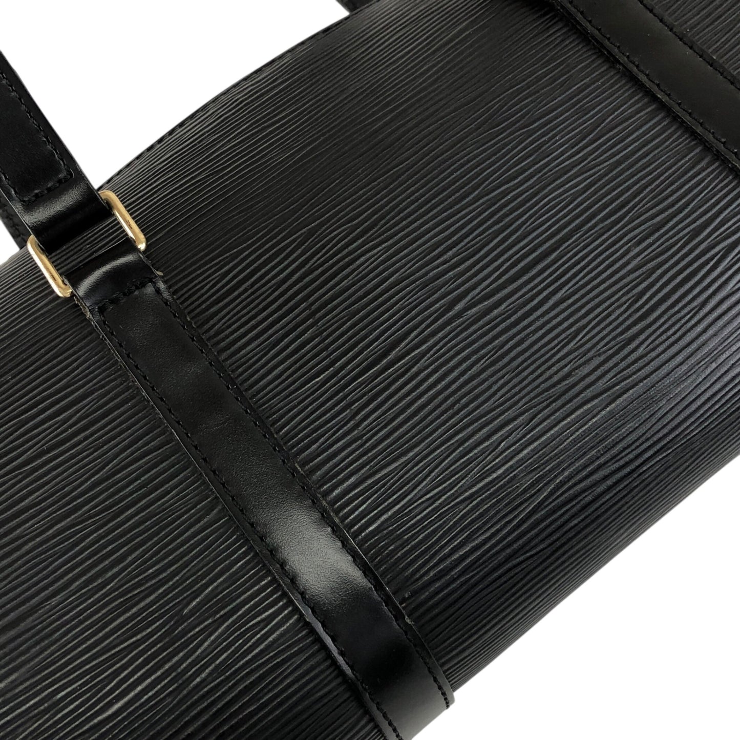 LOUIS VUITTON Handbag Barrel bag Black  Soufflot Vintage yw2s87