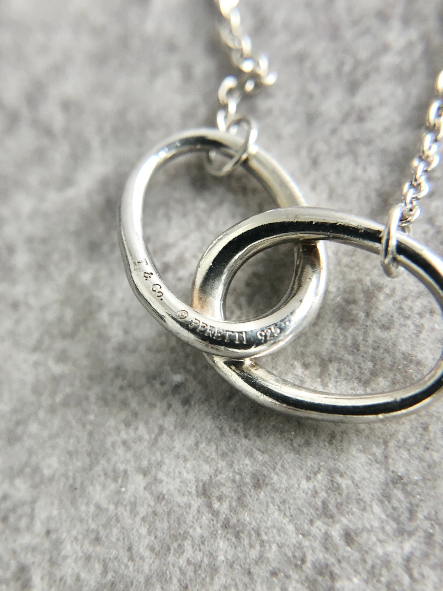 Tiffany & Co. SILVER925 Necklace Silver Vintage c35nbw