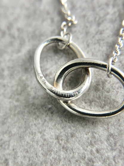 Tiffany & Co. SILVER925 Necklace Silver Vintage c35nbw