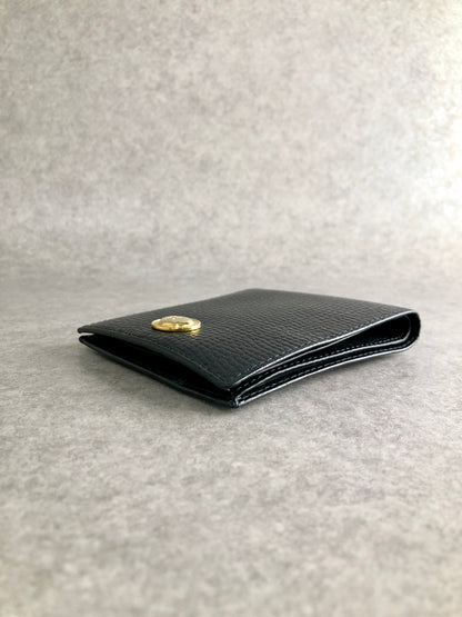 Christian Dior CD Logo Folded Wallet Black Vintage jv3xin