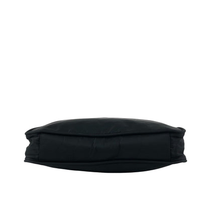 PRADA Tessuto Triangle Logo Totebag Black Vintage 4ica5v