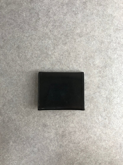 CHANEL Coco Mark Coin Purse Black Vintage 4umftb