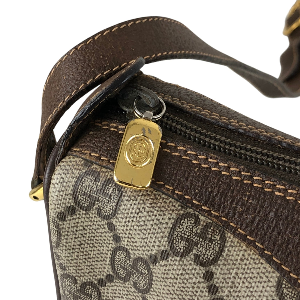 GUCCI Sherry Line Shoulder bag Beige Vintage 7bz4rt