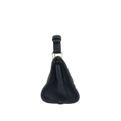 BALLY 雙向小號手提包單肩包黑色復古 zgiefw