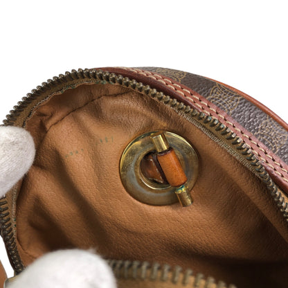 CELINE Macadam Shoulder bag Brown Vintage zhsca6