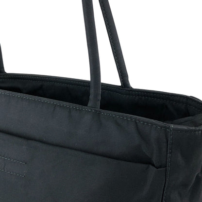 PRADA Tessuto Triangle Logo Totebag Black Vintage bfw3nz