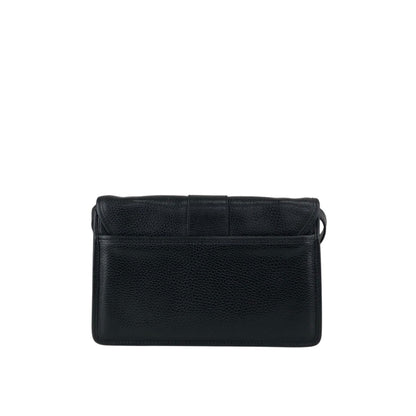 CELINE Gancini Shoulder bag Black Vintage 2tmayw