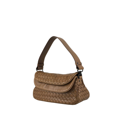 Bottega Veneta Intrecciato Shoulder bag Hobobag Brown Vintage 26xfe8