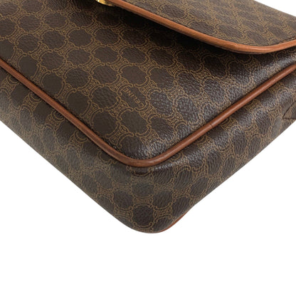 CELINE Macadam Blason  Shoulder bag Brown Vintage t38p84