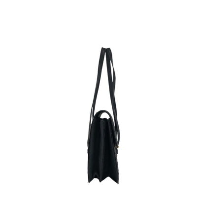 Christian Dior Handbag Black Vintage 4keybj