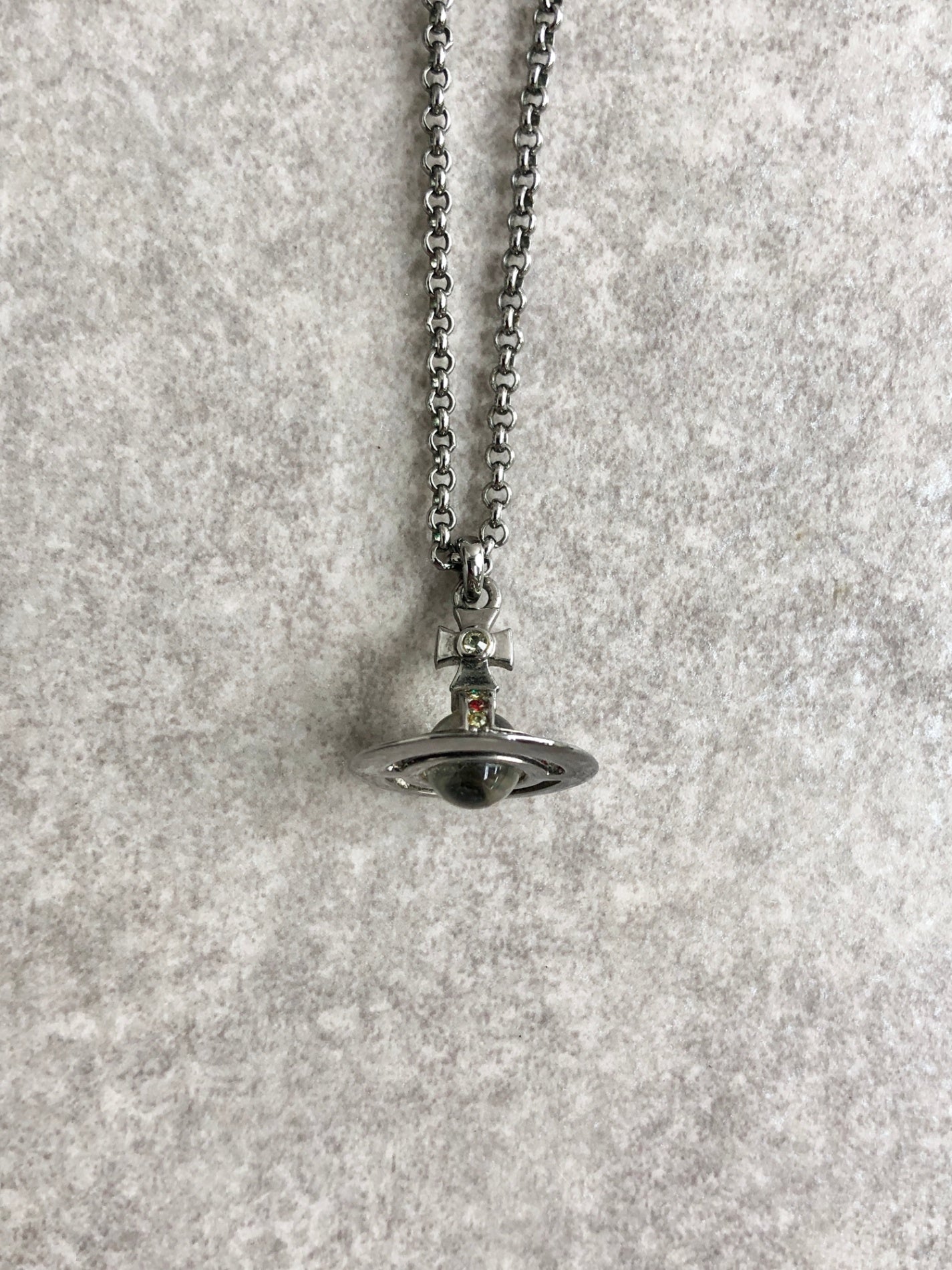 Vivienne Westwood Necklace Silver Vintage xdszez