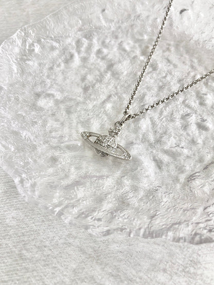 Vivienne Westwood Necklace Silver Vintage imxs8r