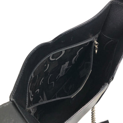 Salvatore Ferragamo Gancini Shoulder bag Hobobag Black Vintage ph7xes