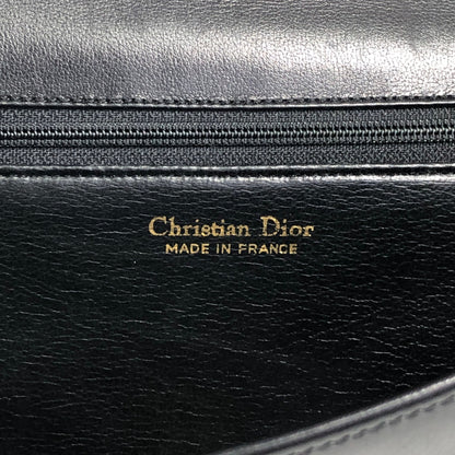 Christian Dior CD Logo Shoulder bag Black Vintage fkd5wp